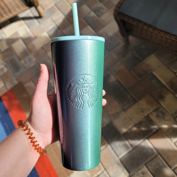 STARBUCKS VENTI OMBR'E STAINLESS STEEL TUMBLER - 24 OZ. - Picture 2 of 12